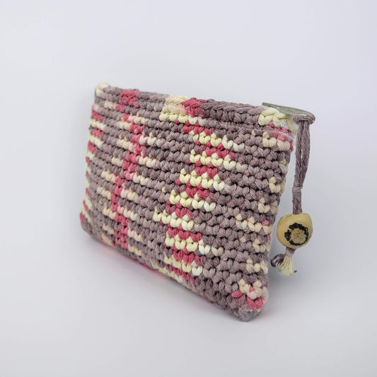 Ibarra Crochet Zip Bag